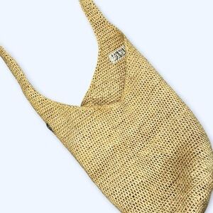 Woven Tan Tote Bag - Kaminski Brand